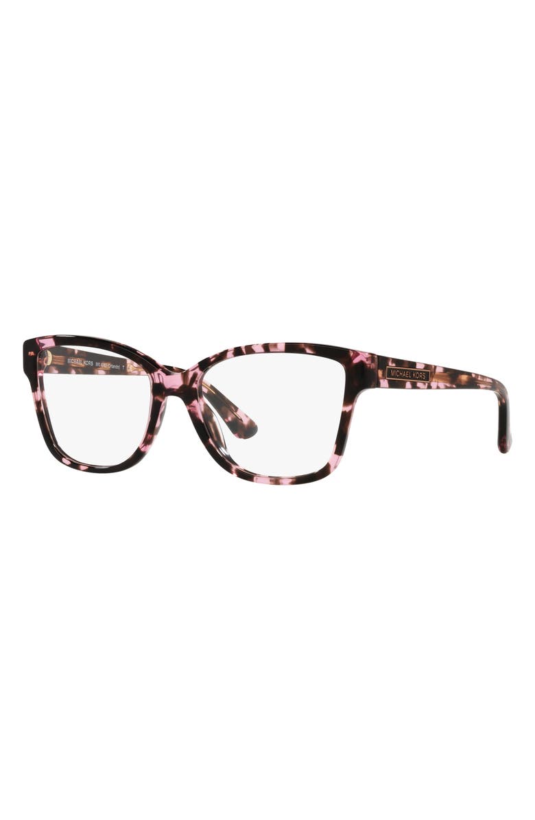 Michael Kors Orlando 54mm Square Optical Glasses, Alternate, color,