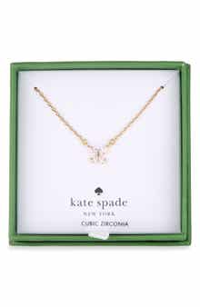 cubic zirconia mini butterfly pendant necklace