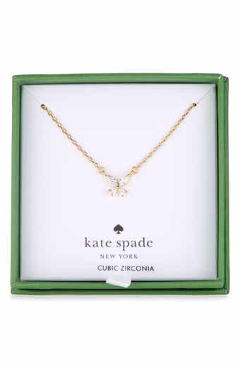 cubic zirconia mini butterfly pendant necklace