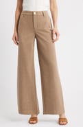 Wit & Wisdom Whitney Skyrise Flat Front Wide Leg Pants