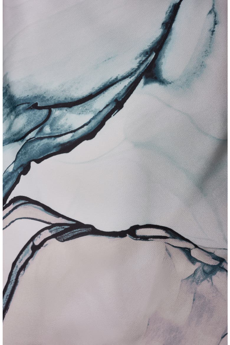 Cowl Neck Satin Tank, Alternate, color, DARK SKYLIGHT MULTI