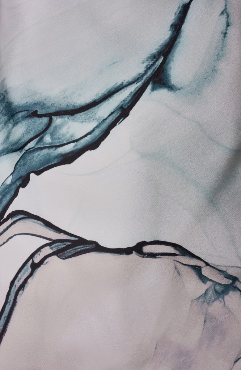 Donna Karan New York Cowl Neck Satin Tank, Alternate, color, 