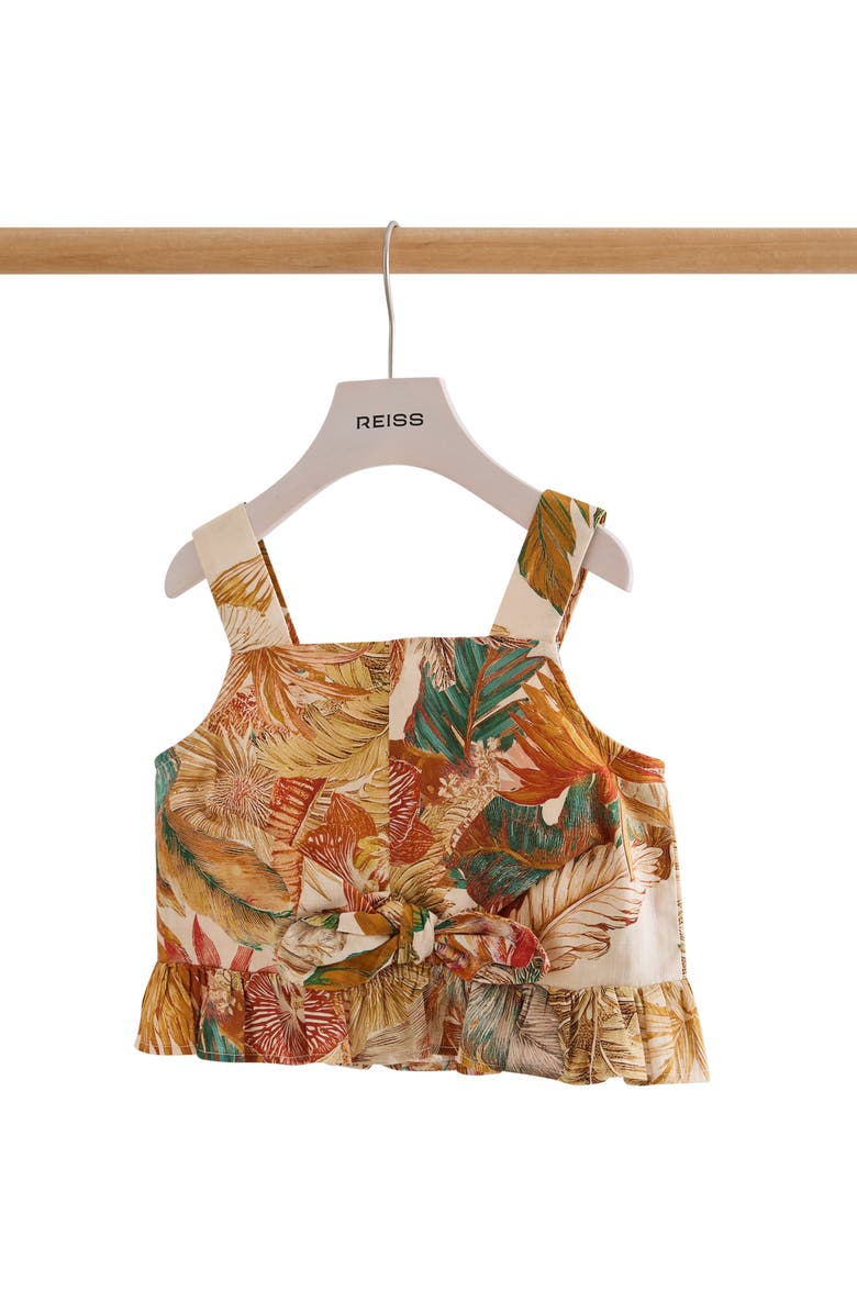 Reiss Kids' Violeta Cotton Tank, Alternate, color, Neutral