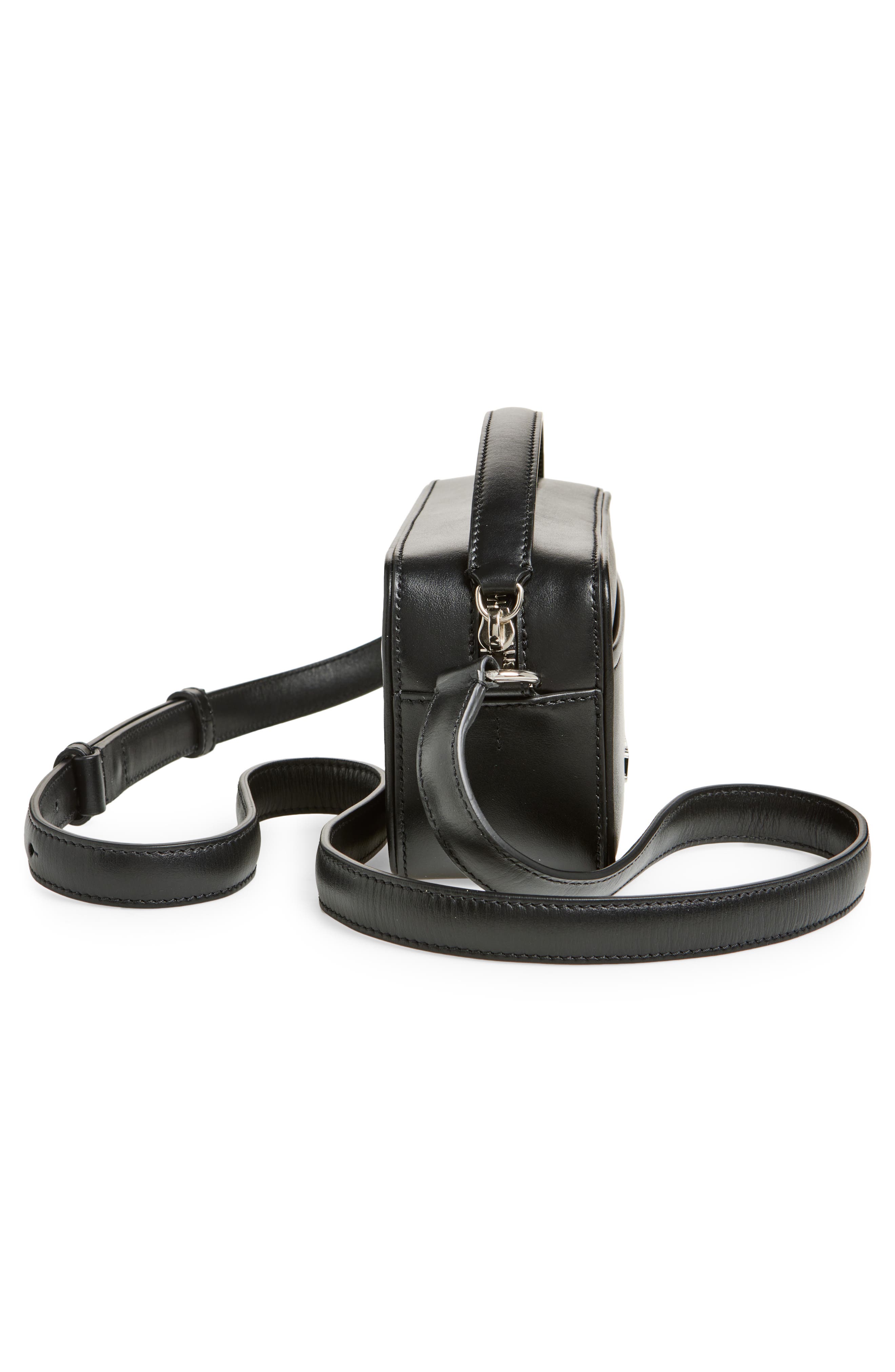 Jacquemus Le Baneto Leather Camera Bag, Alternate, color, 