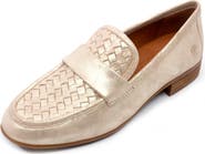 Gentle Souls Crew Woven Leather Loafer