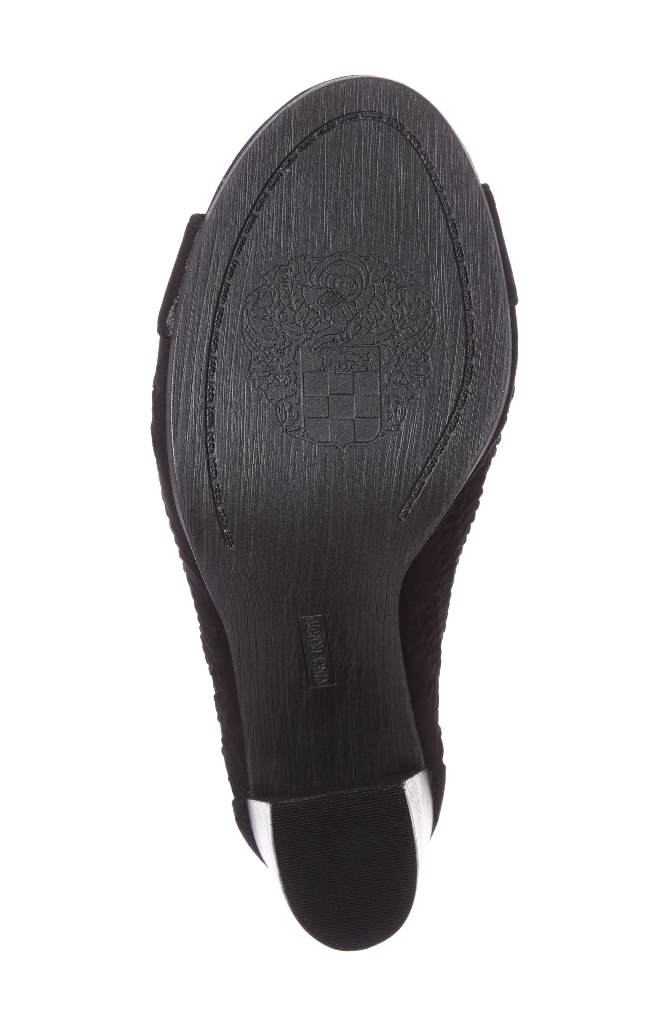 Vince Camuto Kevina Lace-Up Open Toe Bootie, Alternate, color, 