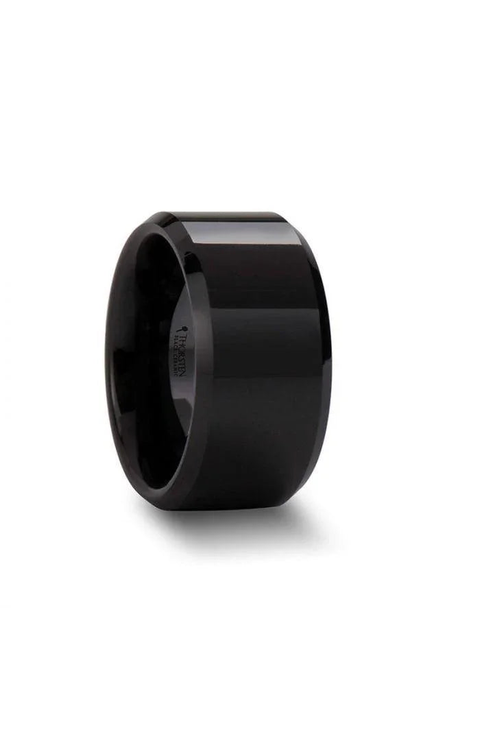 Citar Polished Finish Ceramic Ring