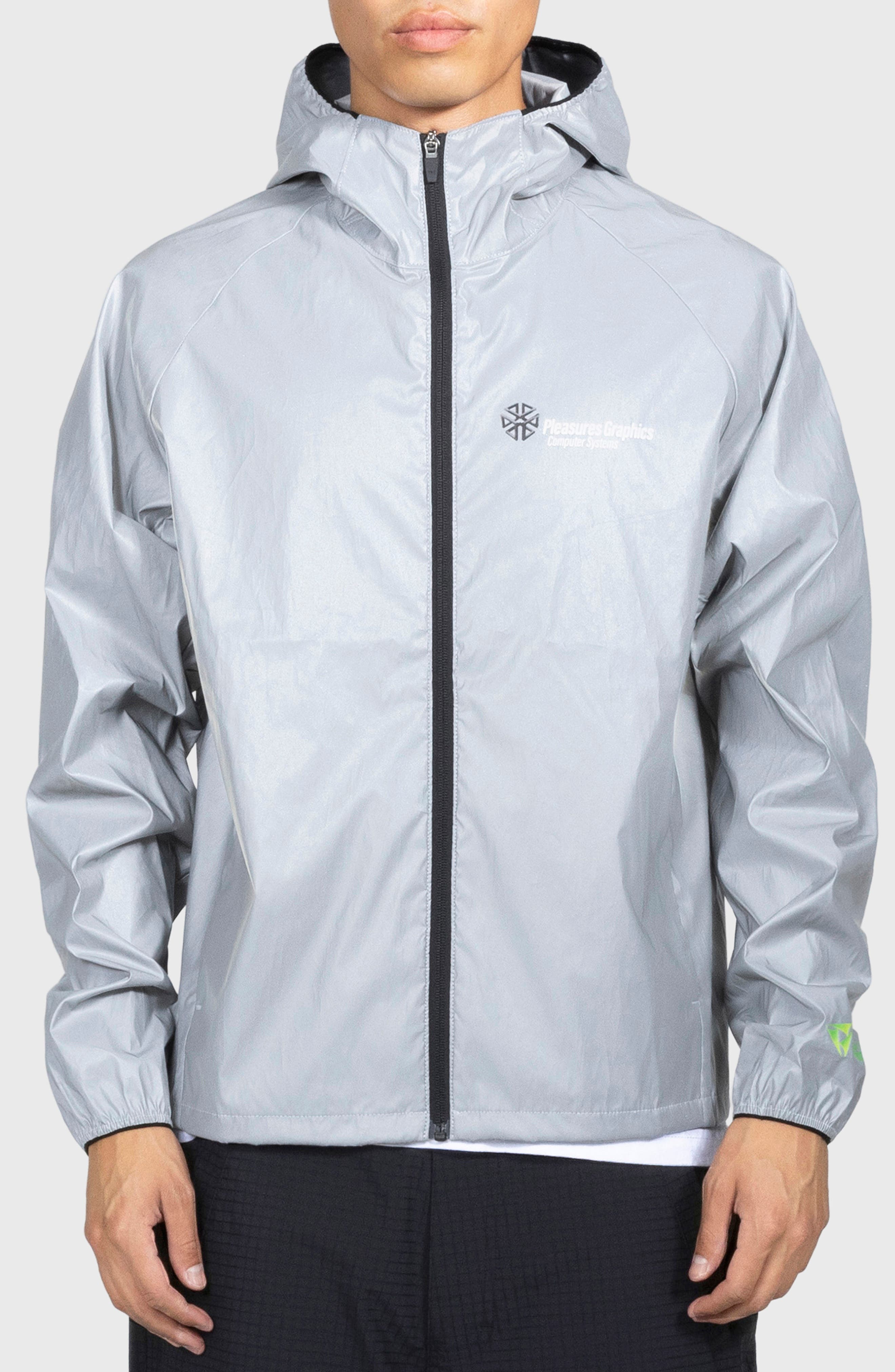 PLEASURES System Reflective Jacket