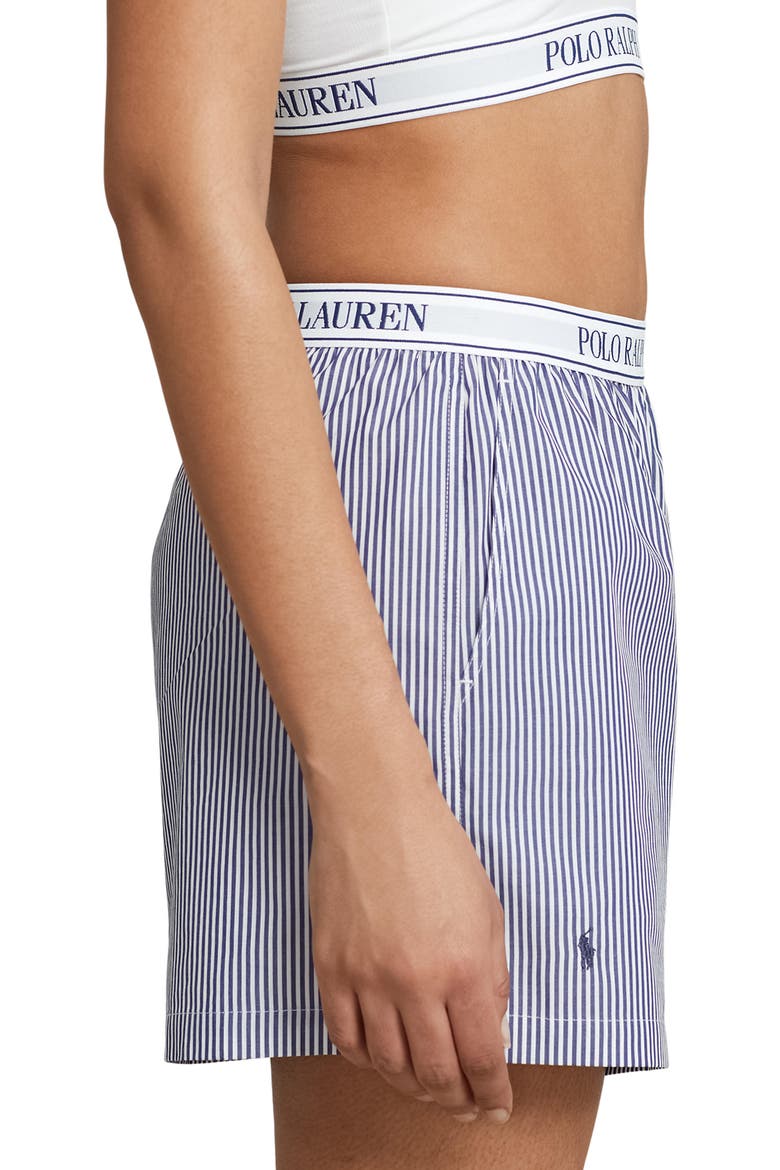 Boxer Pajama Shorts, Alternate, color, PURPLE STRIPES