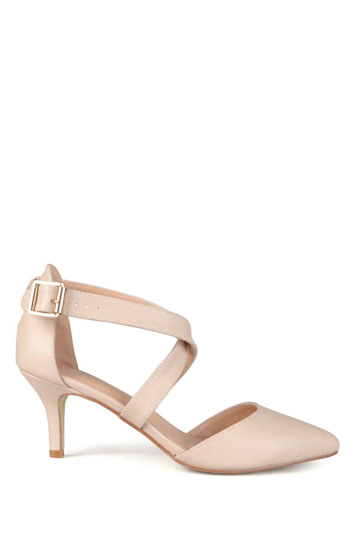 Riva Crossover Pump, Alternate, color, NUDE