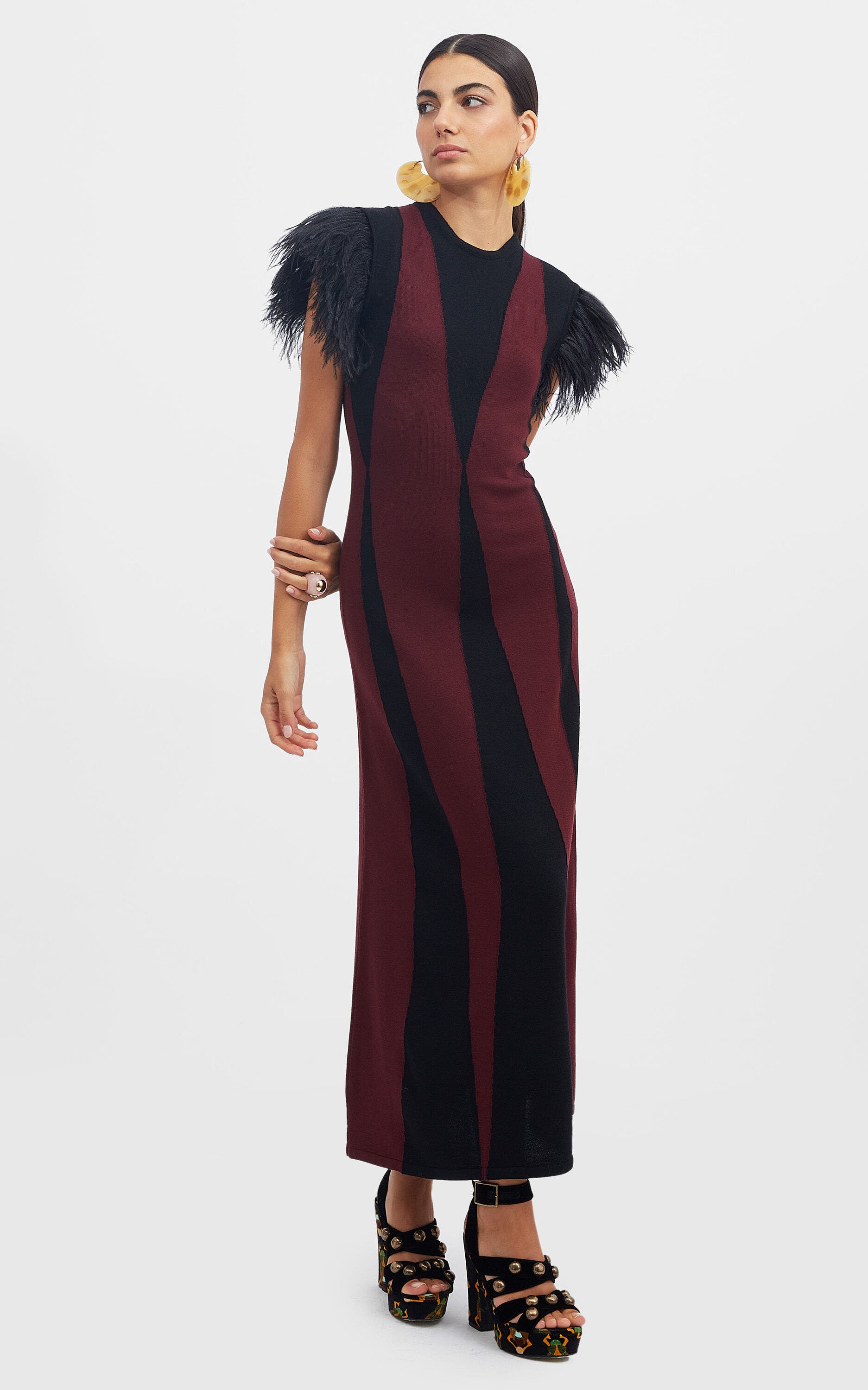 selected Bordeux / Black