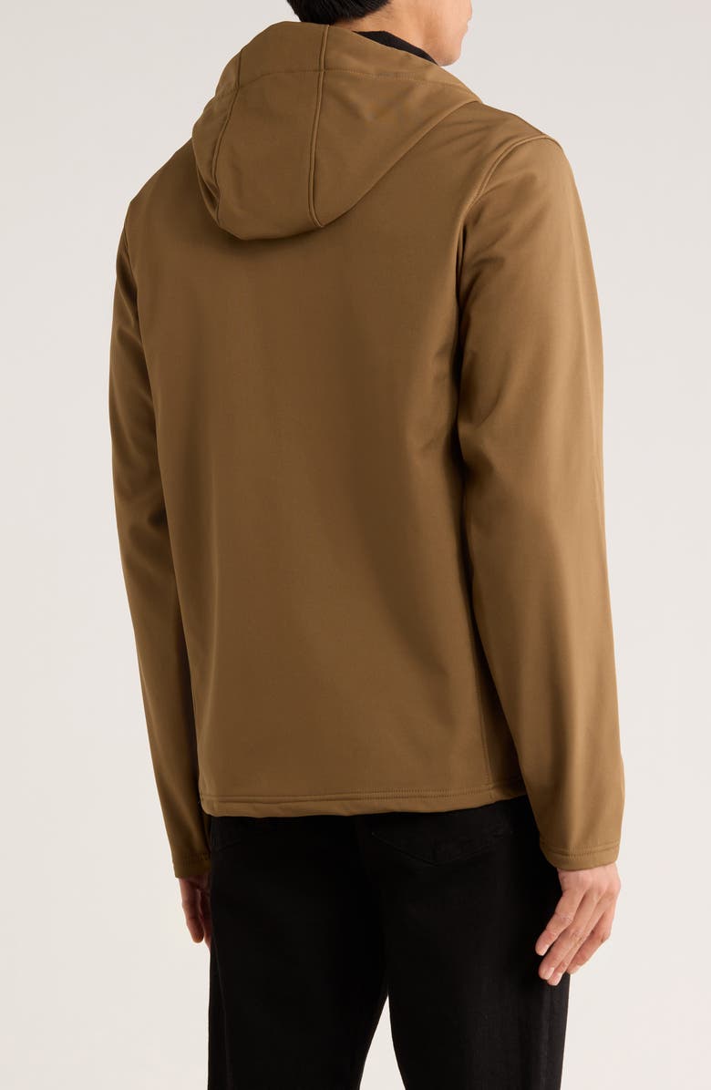 HAWKE & CO Waterproof Soft Shell Jacket, Alternate, color, Bark