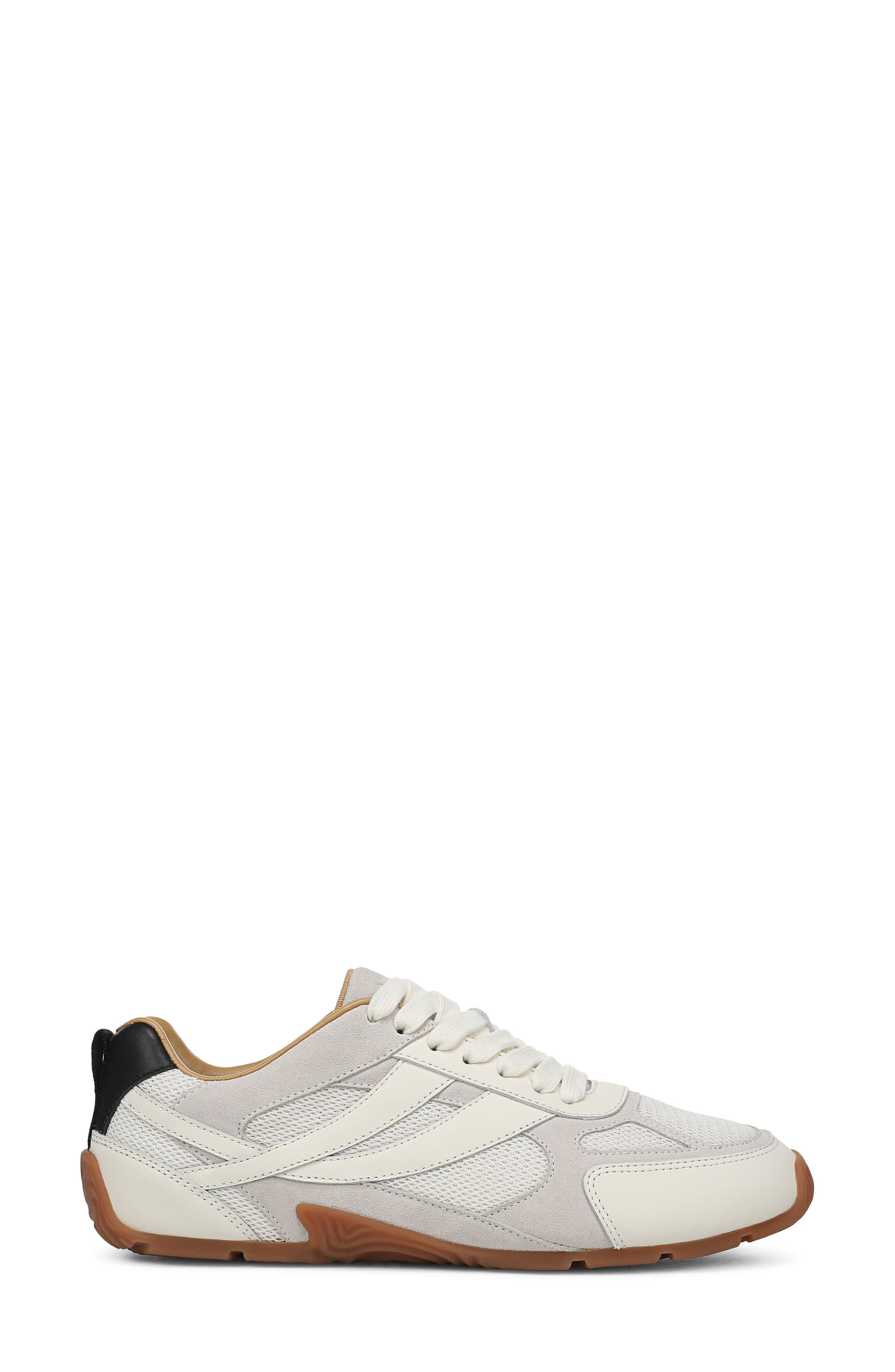 Mojave Trainer Sneaker, Alternate, color, MILK/ HORCHATA/ BLACK