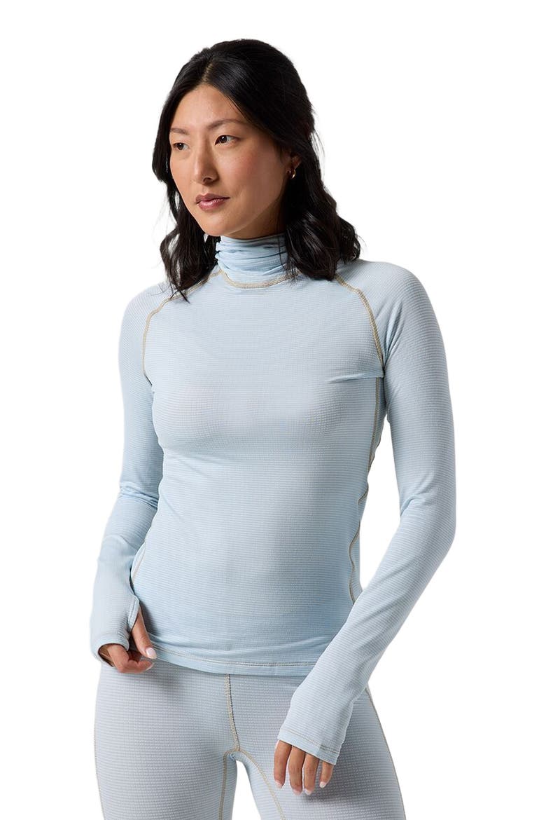 Pines Micrrid Ultra-Lt Baselayer Balaclava Top - Women's, Main, color, Skyride