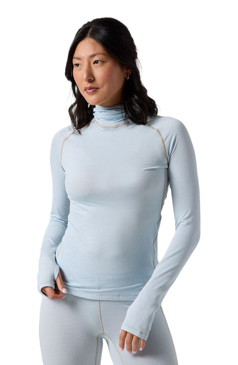Backcountry Pines Micrrid Ultra-Lt Baselayer Balaclava Top - Women's, Main, color, Skyride