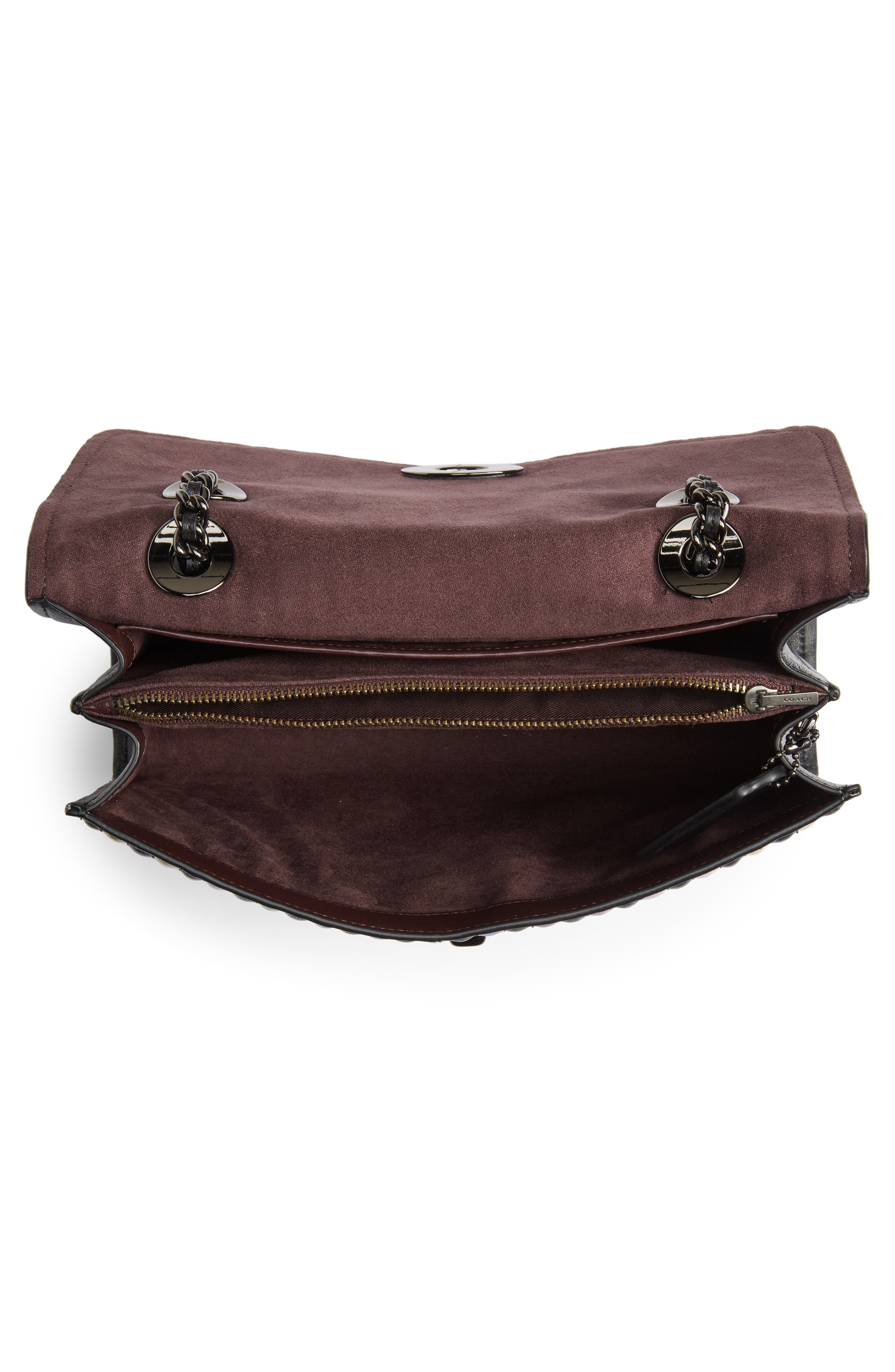 COACH Parker Ombré Quilting Leather Top Handle Shoulder Bag, Alternate, color, 