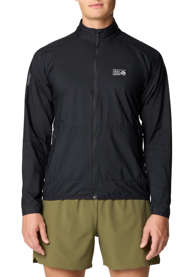 Kor AirShell™ Full Zip Jacket, Main, color, BLACK