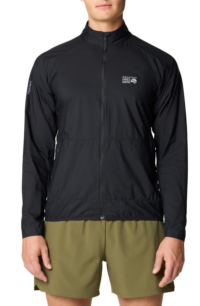Mountain Hardwear Kor AirShell<sup>™</sup> Full Zip Jacket, Main, color, Black