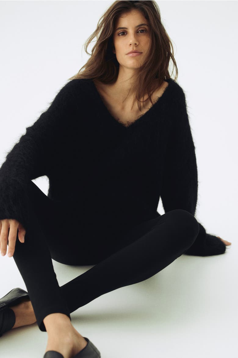 Mama 2-pack Jersey Leggings, Alternate, color, Black
