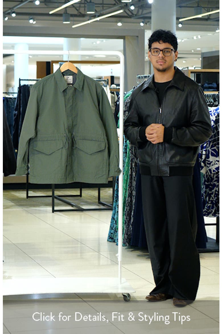 Snow Peak Takibi Ripstop Field Jacket (Men) | Nordstrom