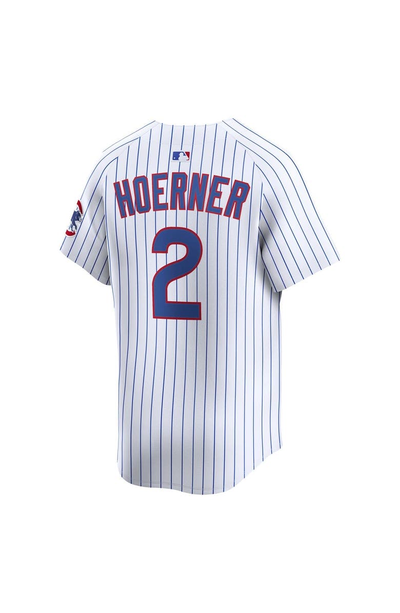 Nike Men's Nike Nico Hoerner White Chicago Cubs Home Limited Player Jersey, Alternate, color, 
