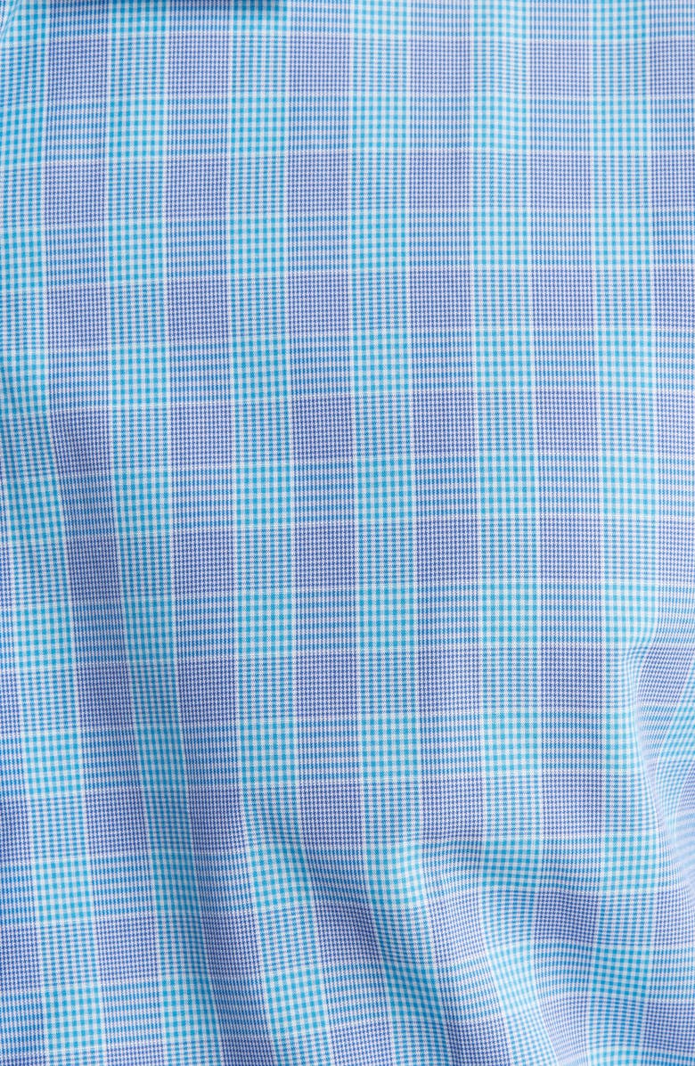 Scott Barber Microdobby Glen Plaid Button-Up Shirt, Alternate, color,