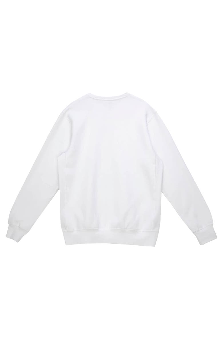 Mitchell & Ness Men's Mitchell & Ness White Miami Dolphins Basic Fleece Pullover Sweatshirt, Alternate, color, White