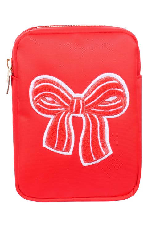 Mini Bow Cosmetics Bag