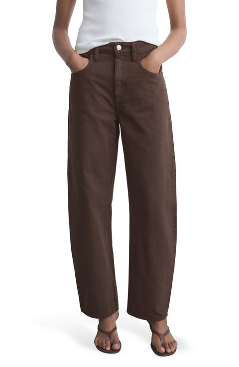 High Waist Balloon Jeans