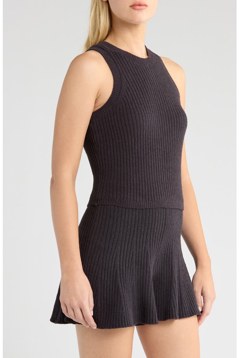 Elaenia Cozy Knit Lite Tank Sweater, Alternate, color, INK