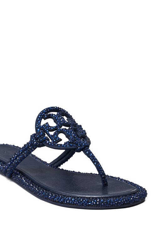 Tory Burch Miller Knotted Crystal Sandal