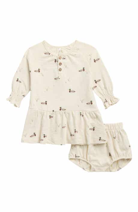 Kids' Ducks Swing Dress and Bloomers Set