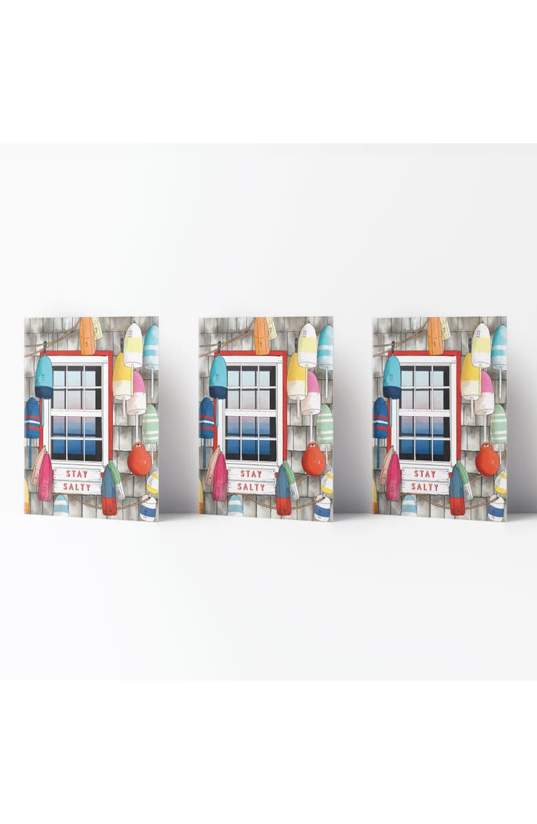 Ramus & Co Everyday Greeting Card Pack (3ct) "Stay Salty", Main, color, Multi-Pack