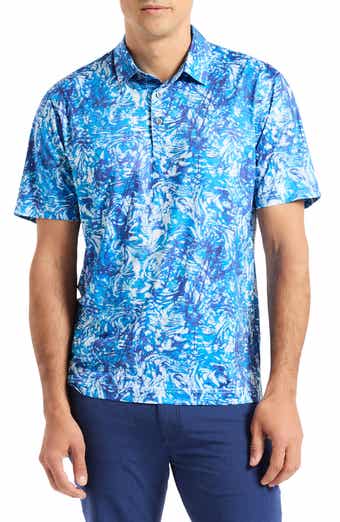 Robert Graham Wilbur Wavy Print Polo