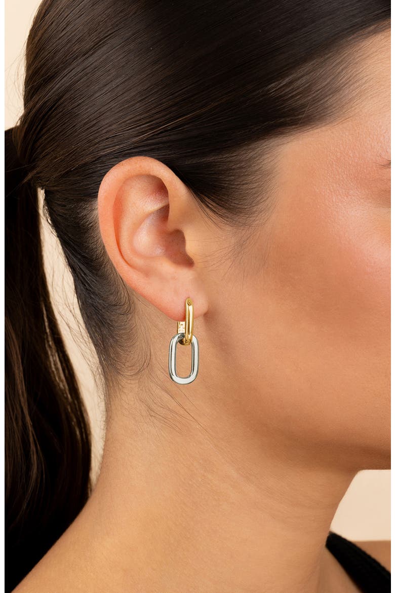 Estella Dualtone Dangle Earrings, Alternate, color, DUALTONE