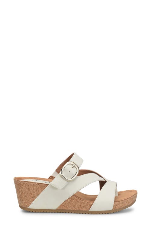 Eurosoft Emrie Platform Wedge Sandal In Beige