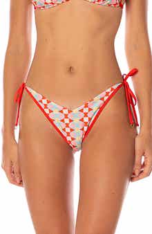 Geomatrix Dreamscape Reversible Side Tie Bikini Bottoms