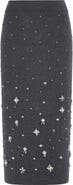 Milly Iyla Embellished Midi Skirt