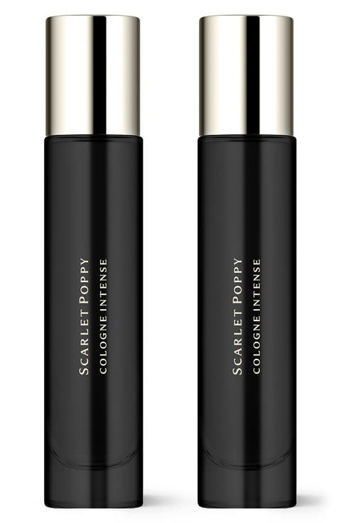 Scarlet Poppy Cologne Intense Travel Spray Duo $90 Value