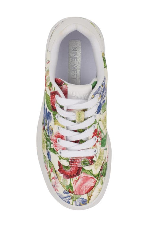 Shop Nine West Nenya Sneaker In White