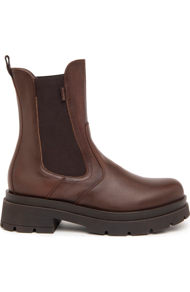 NeroGiardini Lug Sole Chelsea Boot, Alternate, color, Brown