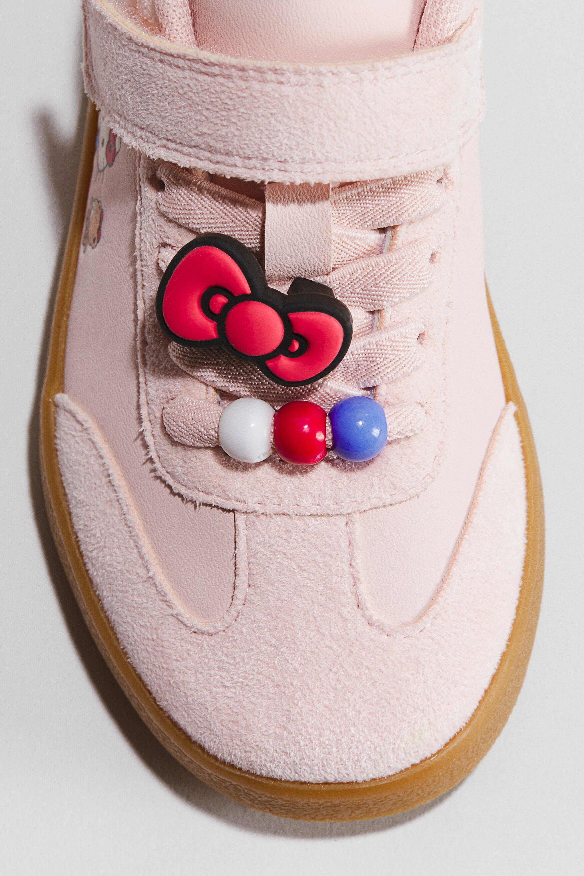 Motif-detail Sneakers, Alternate, color, Light pink/Hello Kitty