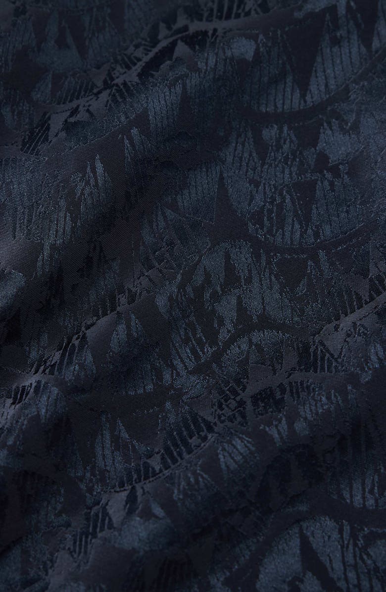 John Varvatos Orchard Abstract Jacquard Button-Up Shirt, Alternate, color, Thistle