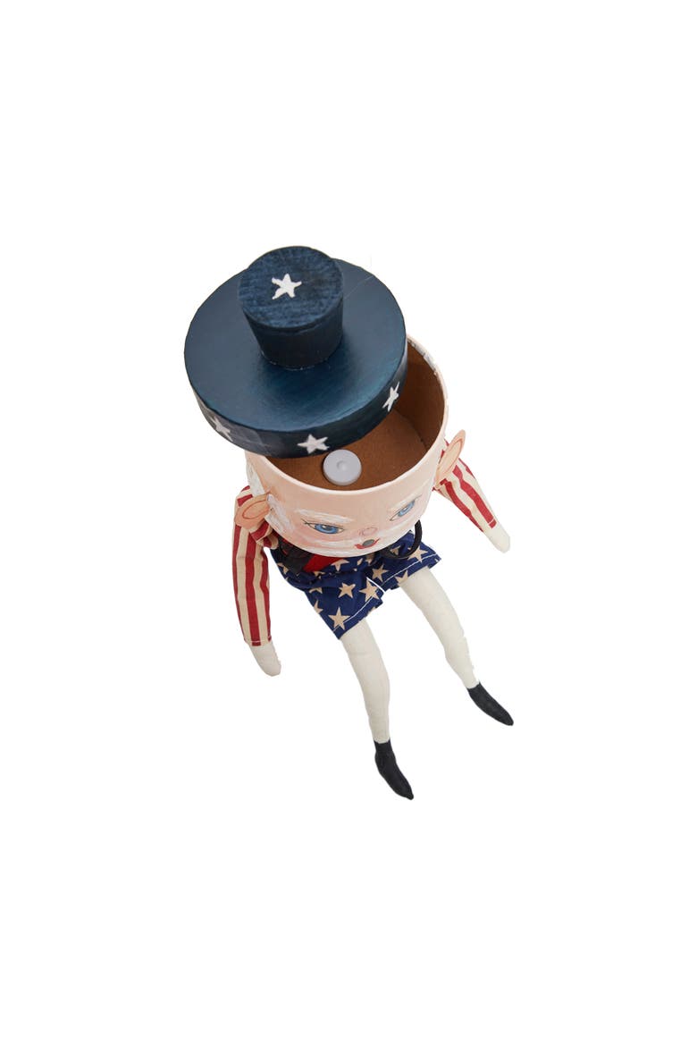 Glory Sam Joe Spencer Gathered Traditions Figurine, Alternate, color, Red