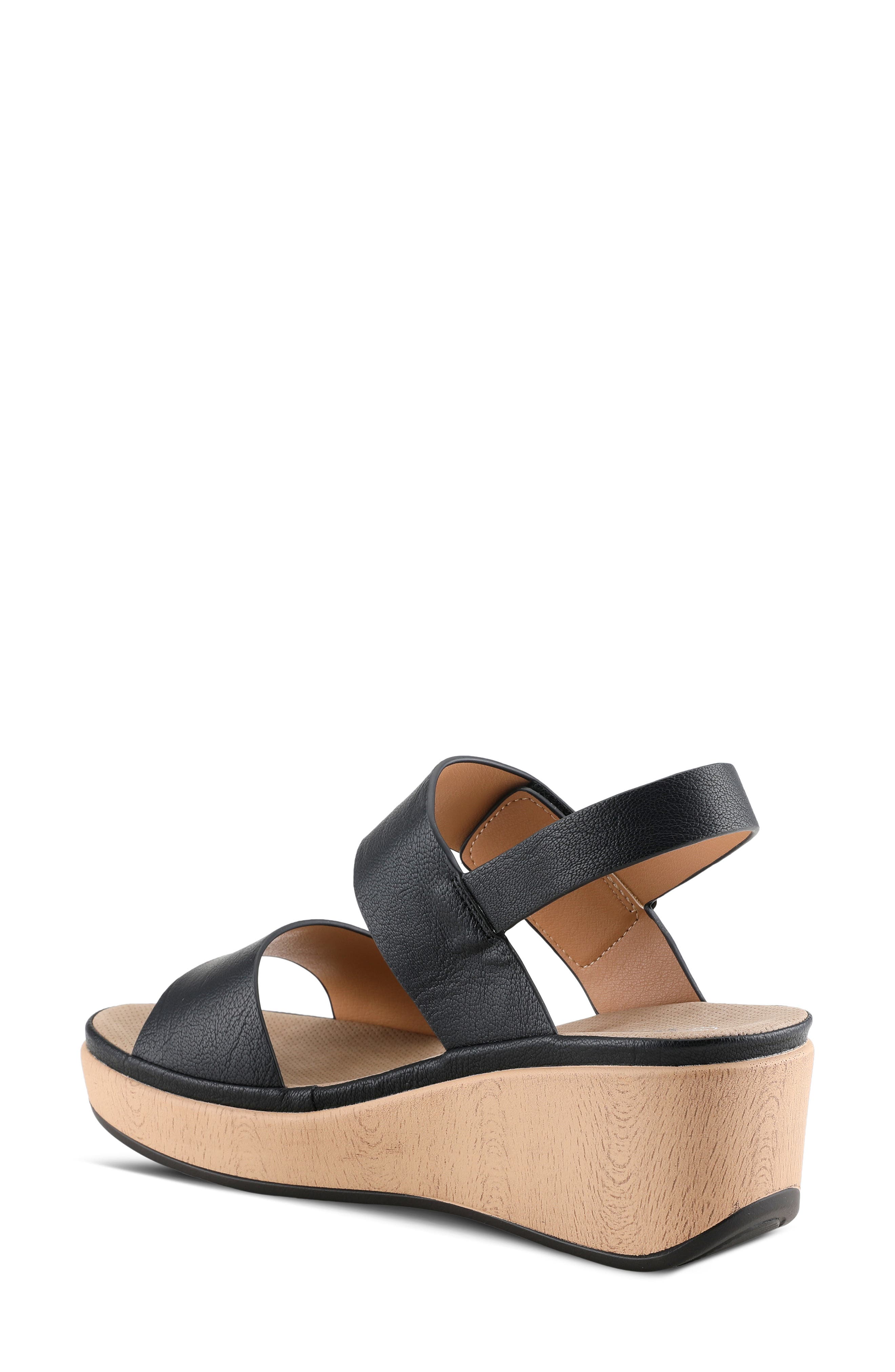 Spelta Slingback Sandal, Alternate, color, BLACK