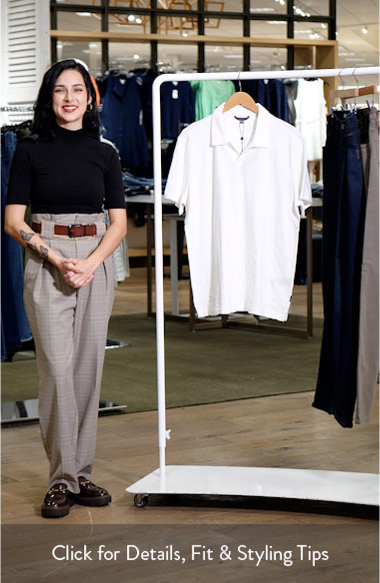 Zion Jacquard Cotton Polo, sales video thumbnail