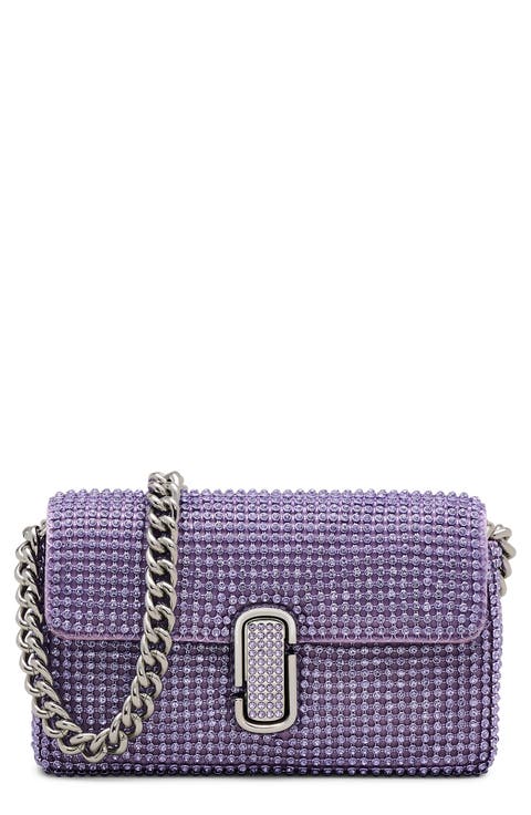The Rhinestone J Marc Mini Shoulder Bag