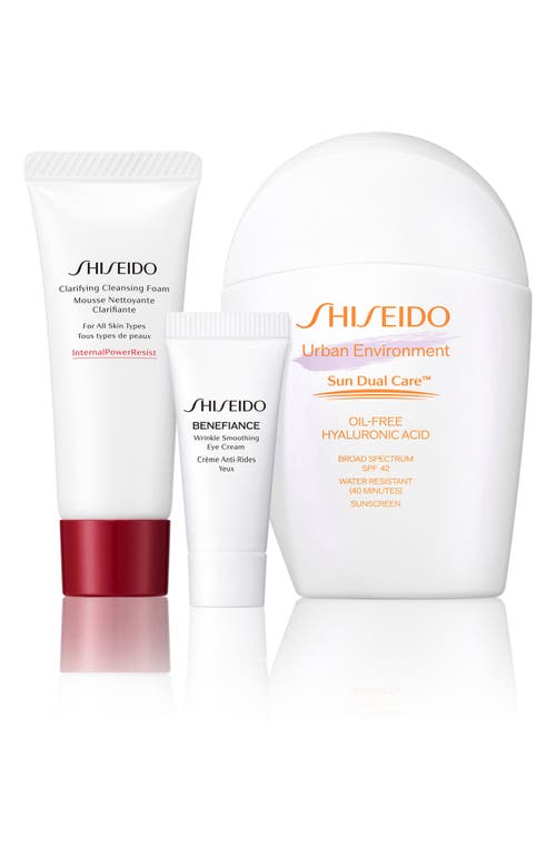 Shiseido Sun Urban Oil-free Skin Care Set In No Color