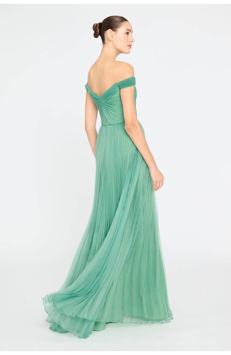 Lisbeth Pleated Gown