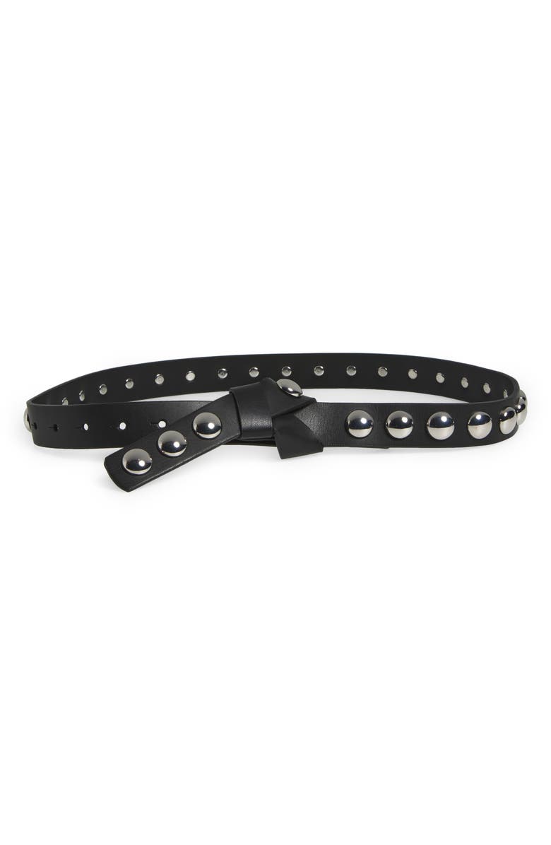 Treasure & Bond Riley Studded Belt, Main, color, Black